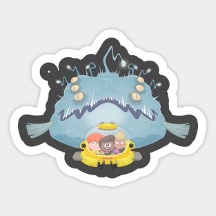 The Barefoot Bandits 'Deep Sea Adventure' Sticker